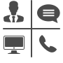 icon for MiCollab Audio, Web and Video Conferencing